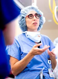 Tippi in Surgery